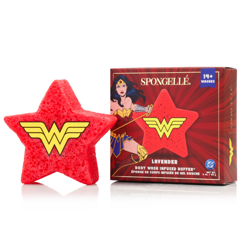 Wonder Womanโข Lavender Body Buffer | DC Superhero