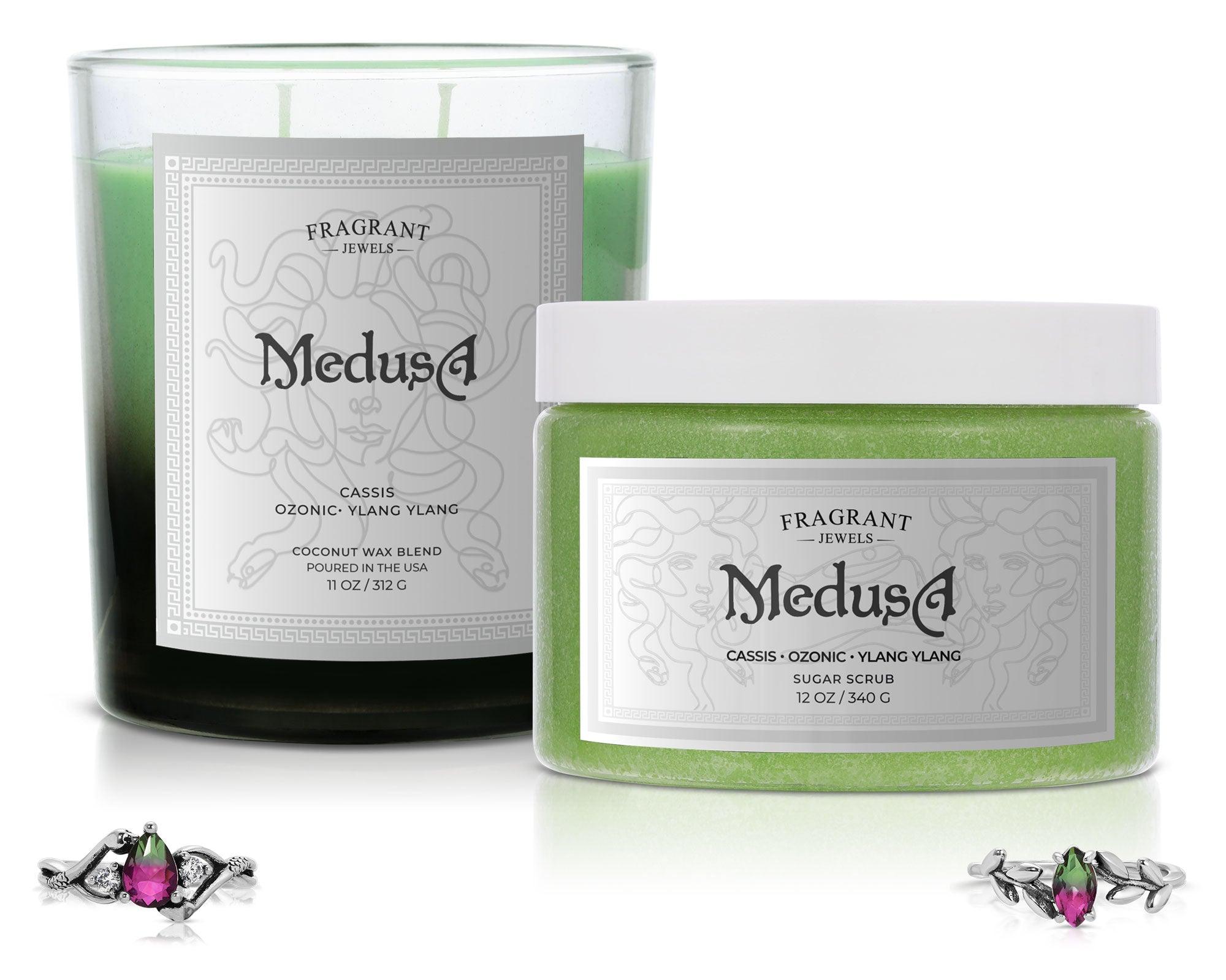 Medusa - Candle and Body Scrub Set