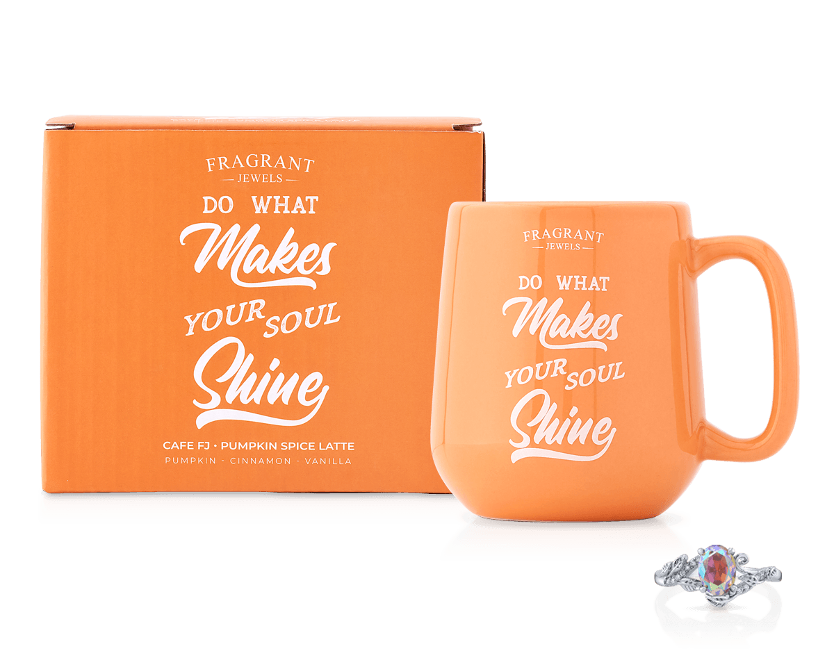 Cafe FJ: Pumpkin Spice Latte - Makes Your Soul Shine - Jewel Candle
