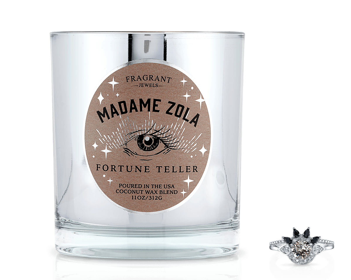 Madame Zola Fortune Teller Scented Ring Candle