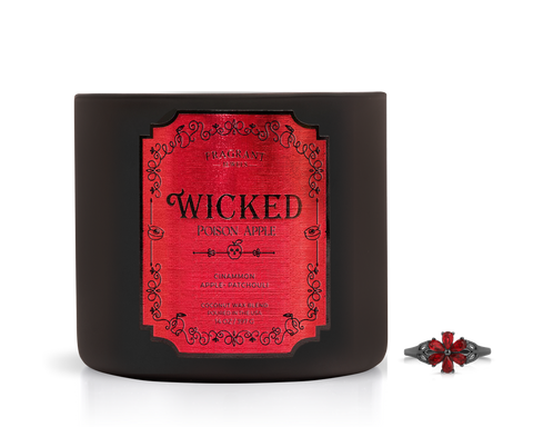Wicked Poison Apple - Jewel Candle
