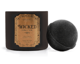 Wicked Vanilla Noir - Candle and Bath Bomb Set (without Jewelry)