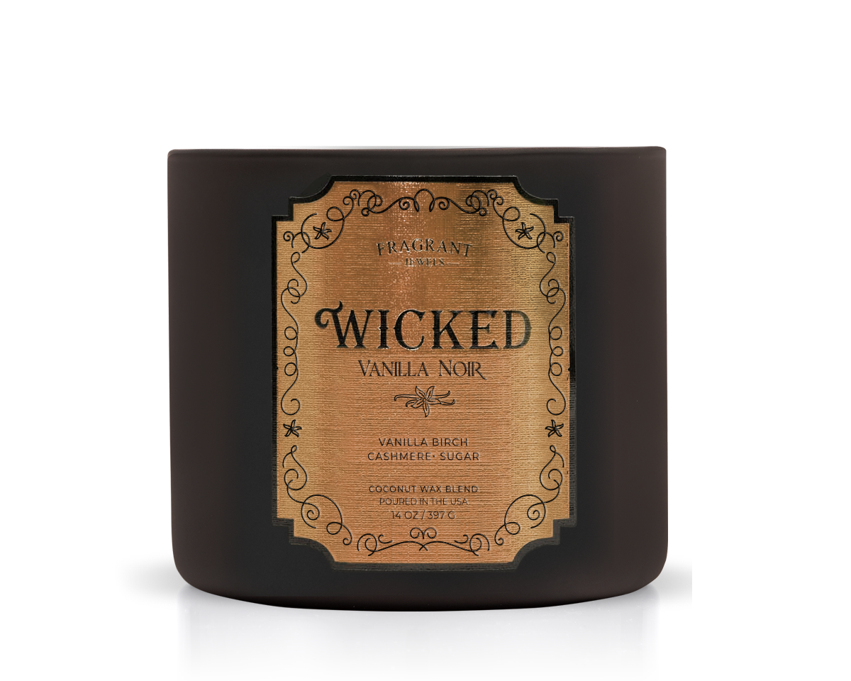 Wicked Vanilla Noir - Jewel Candle (Without Jewelry)