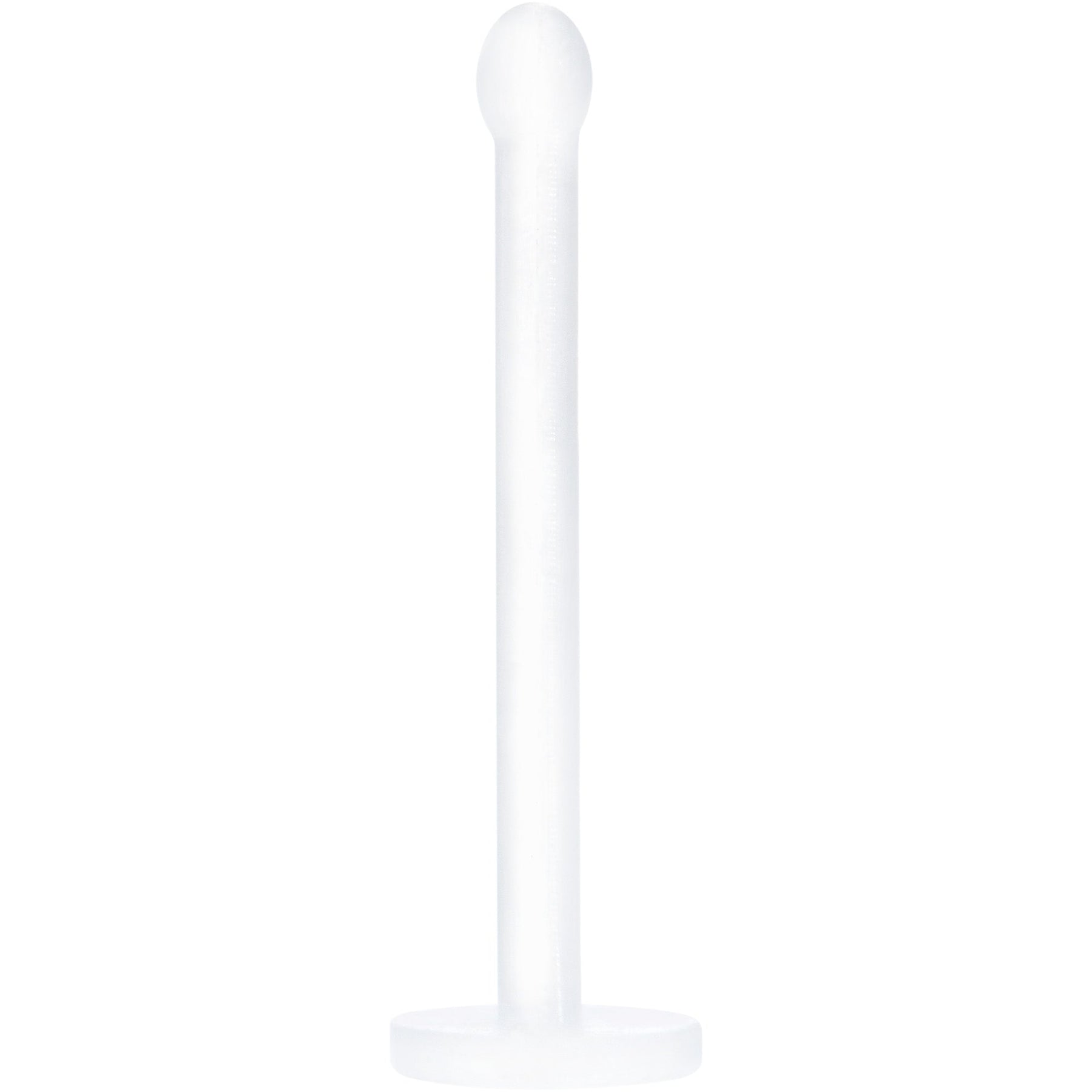 20G Clear Flat Bioplast Nose Retainer