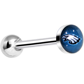 Officially Licensed NFL Philadelphia Eagles Barbell Tongue Ring