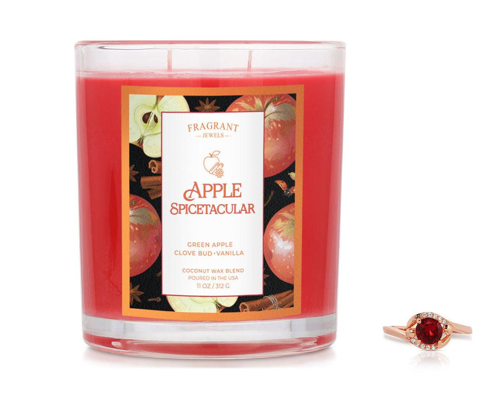 Scented candle BAKED APPLE by Romatti