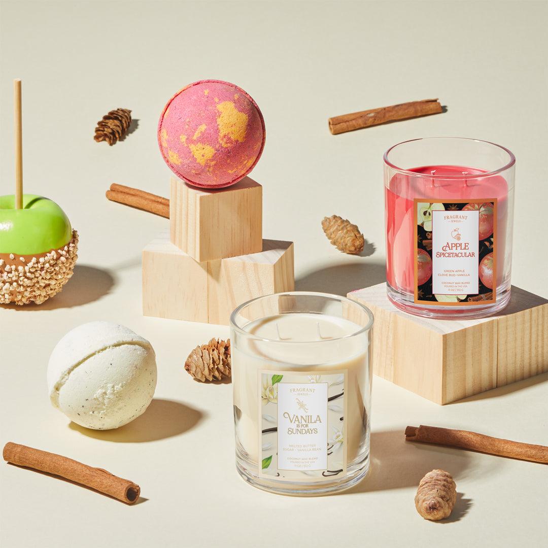 Apple Spicetacular - Candle and Bath Bomb Set