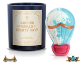 Around the World in 80 Days - Candle and Bath Bomb Set - October 2024 Box