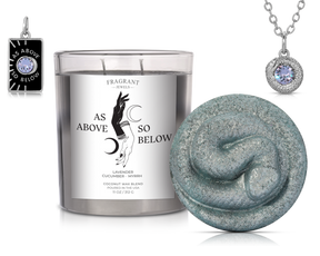 As Above So Below - Candle and Bath Bomb Set