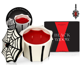 Black Widow - Jewel Candle Ceramic