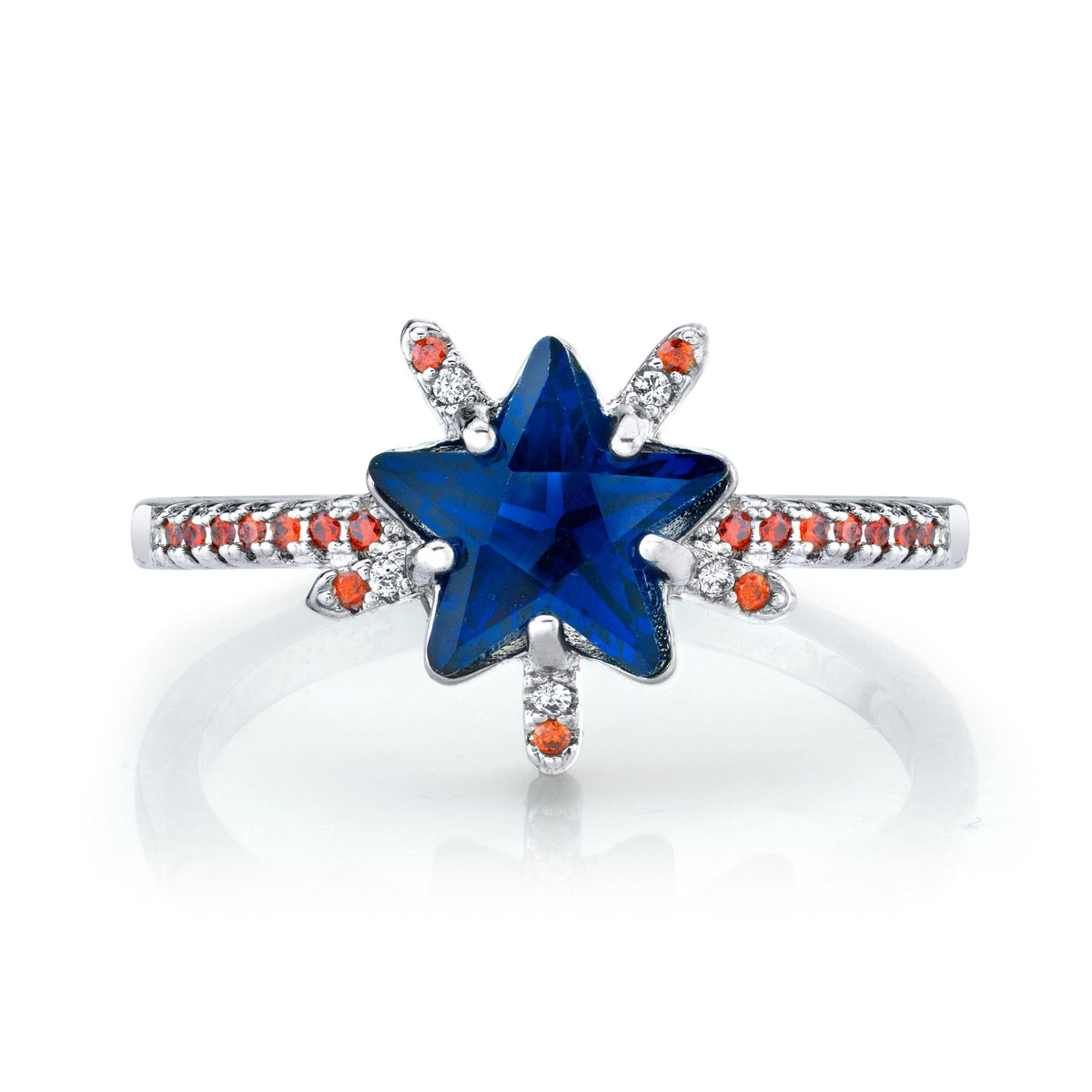 America Shooting Star Ring