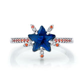 America Shooting Star Ring