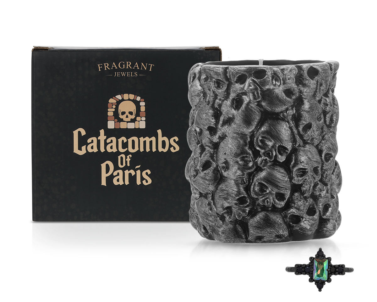 Catacombs of Paris - Jewel Candle
