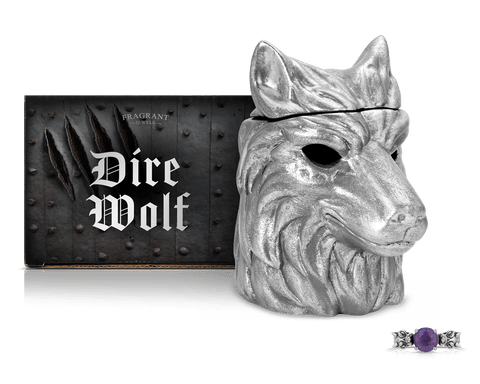 Dire Wolf - Jewel Candle Dire Wolf - Jewel Candle