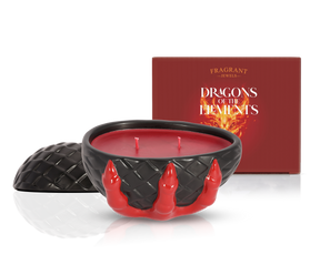 Dragons of the Elements - Fire Dragon - Jewel Candle (Ringless)