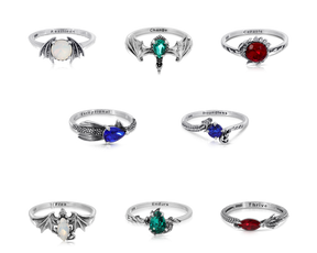 Dragons of the Elements - Jewel Candle