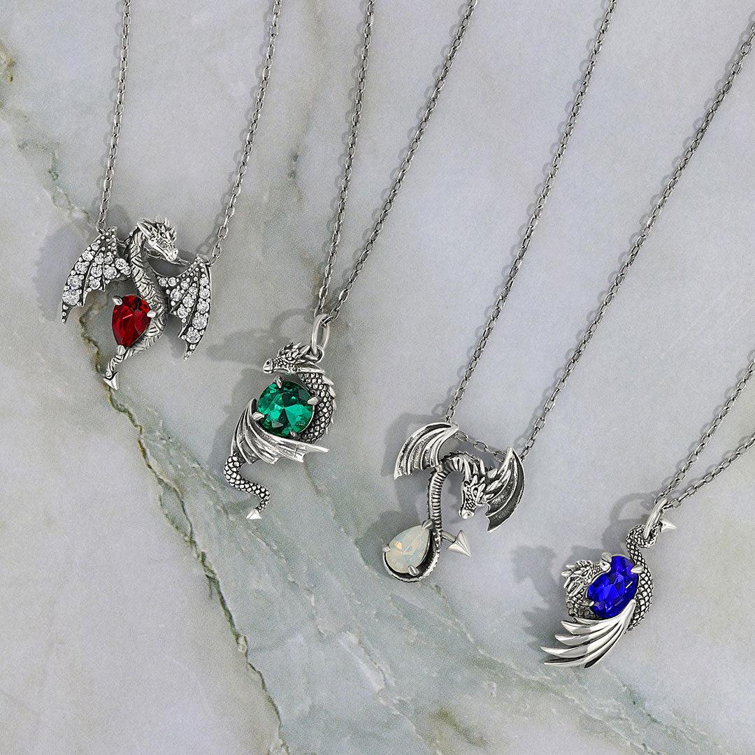 Dragons of the Elements - Jewel Candle