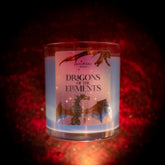 Dragons of the Elements - Jewel Candle