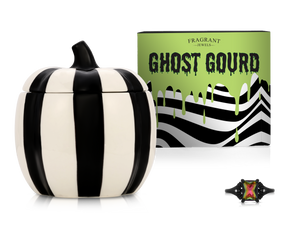 Ghost Gourd - Ceramic Candle