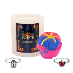 Snow White - Candle and Bath Bomb Set - Subscription Box
