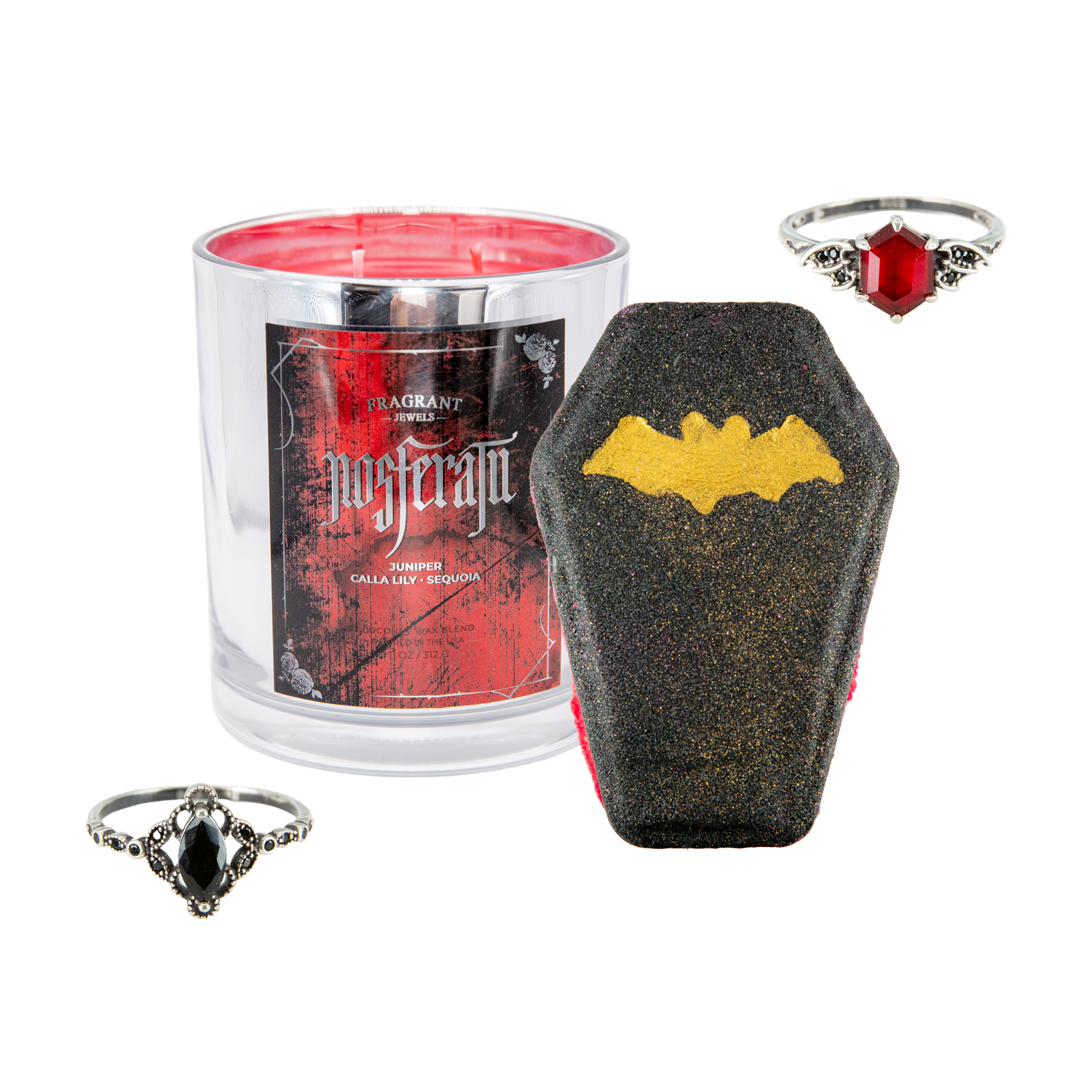 Nosferatu - Candle and Bath Bomb Set - Subscription Box
