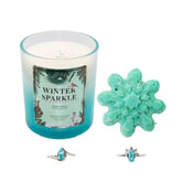 Winter Sparkle - Candle and Bath Bomb Set