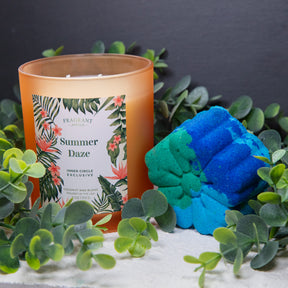 Summer Daze - Candle and Bath Bomb Set