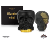 Macabre Skull - Ceramic Candle and Bath Bomb Set