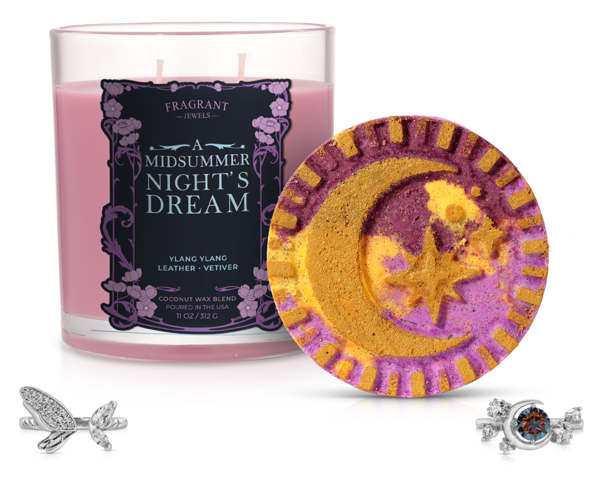 A Midsummer Night's Dream - Candle and Bath Bomb Set - Monthly Box