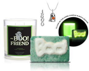 My Boo! Friend - Candle and Bath Bomb Set