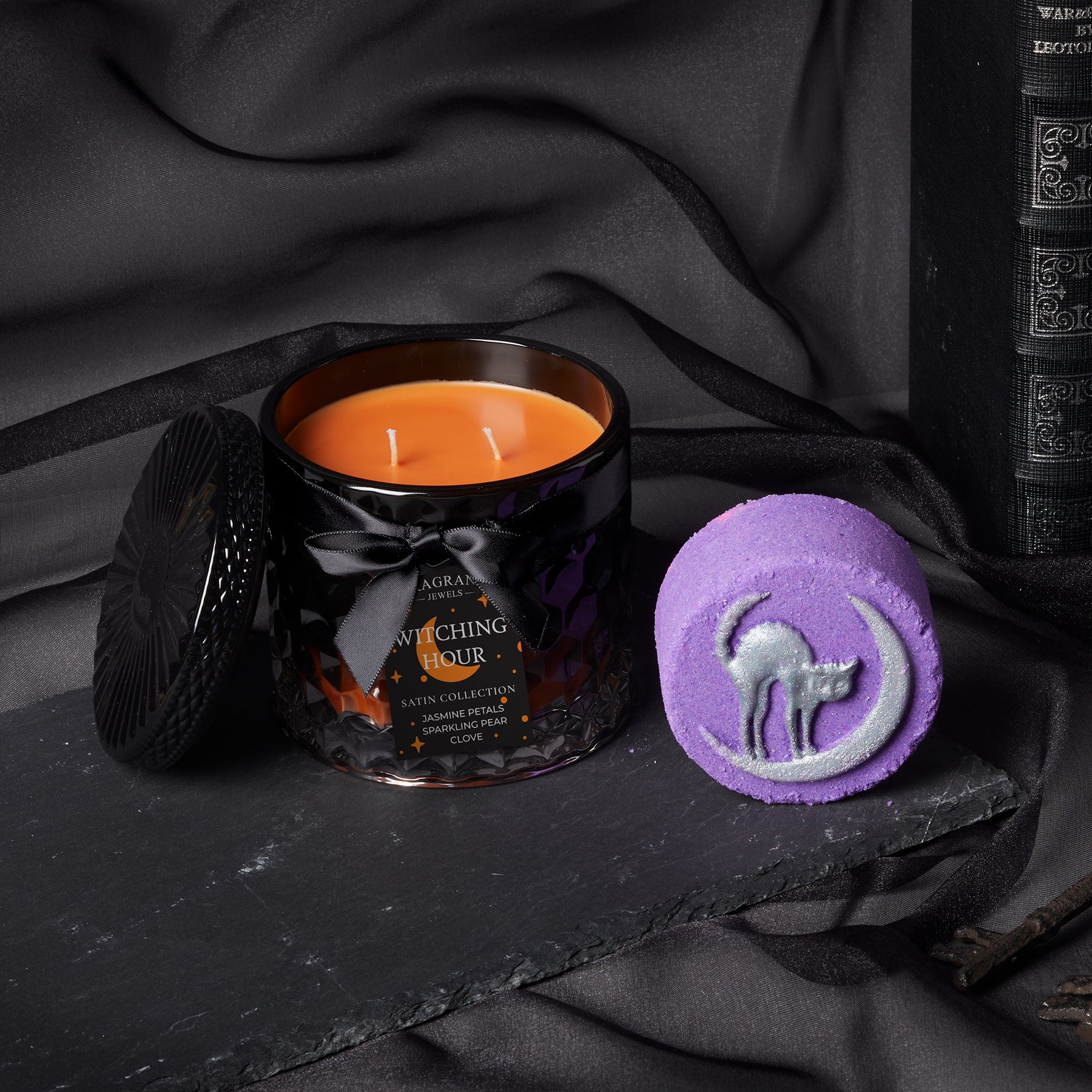 Witching Hour - Candle and Bath Bomb Set