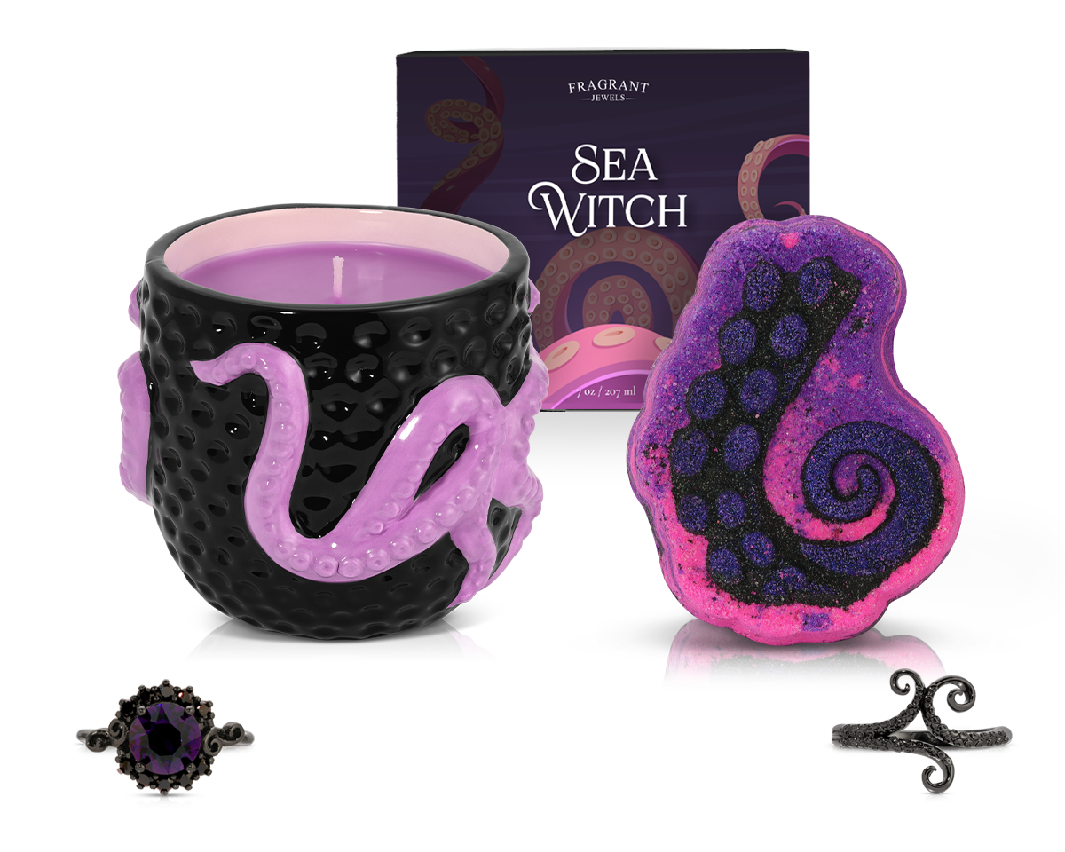 Sea Witch - Candle and Bath Bomb Set