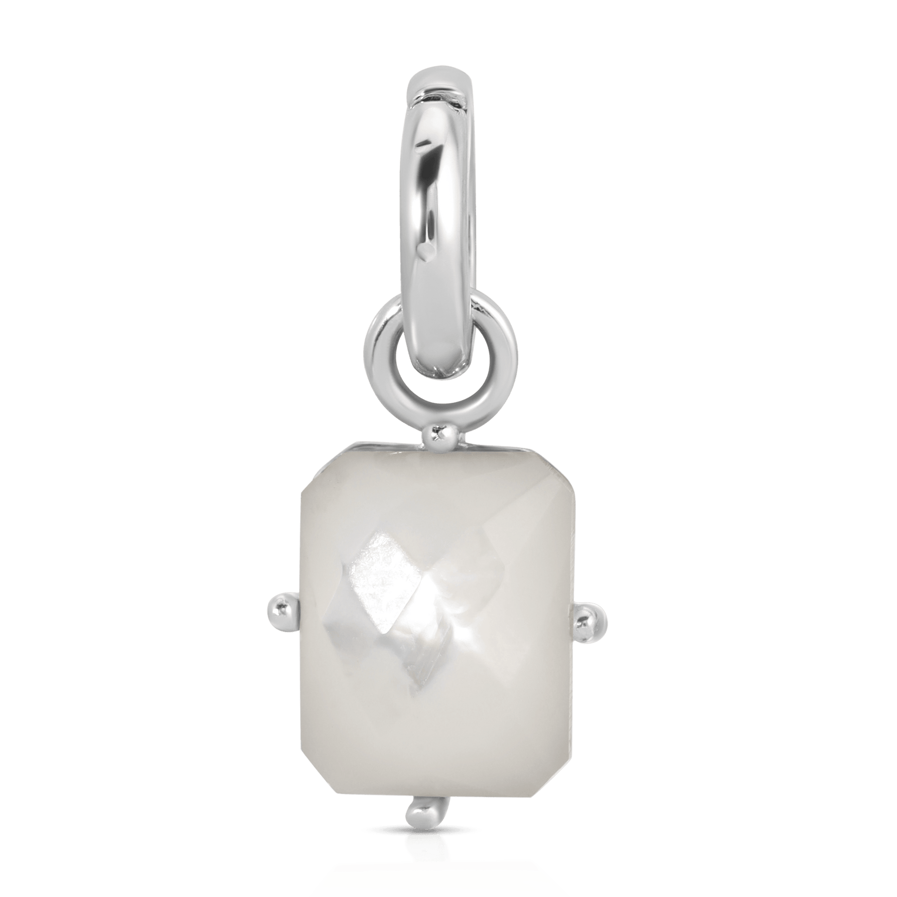 June Pearl  Birthstone Charm - Emerald