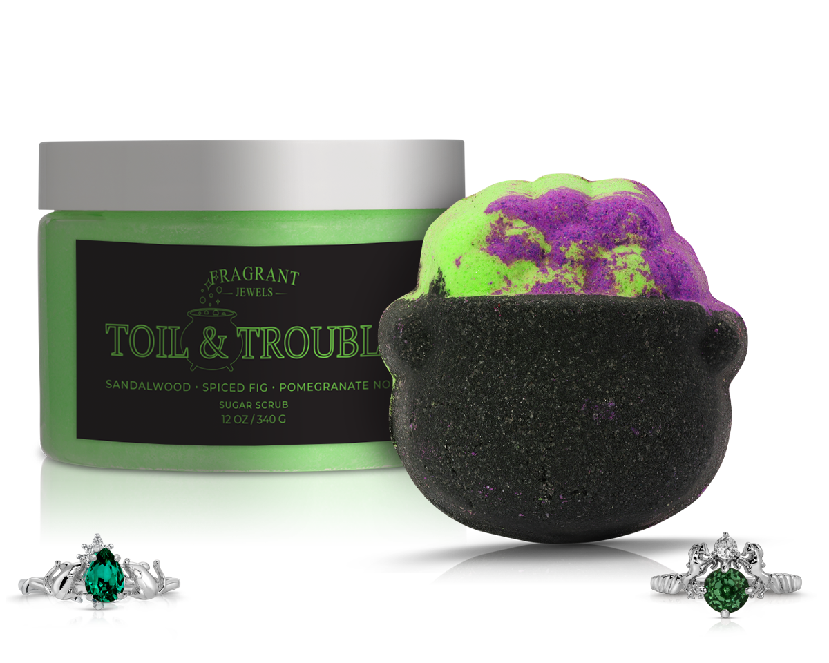 Toil & Trouble - Bath Bomb and Body Scrub Set