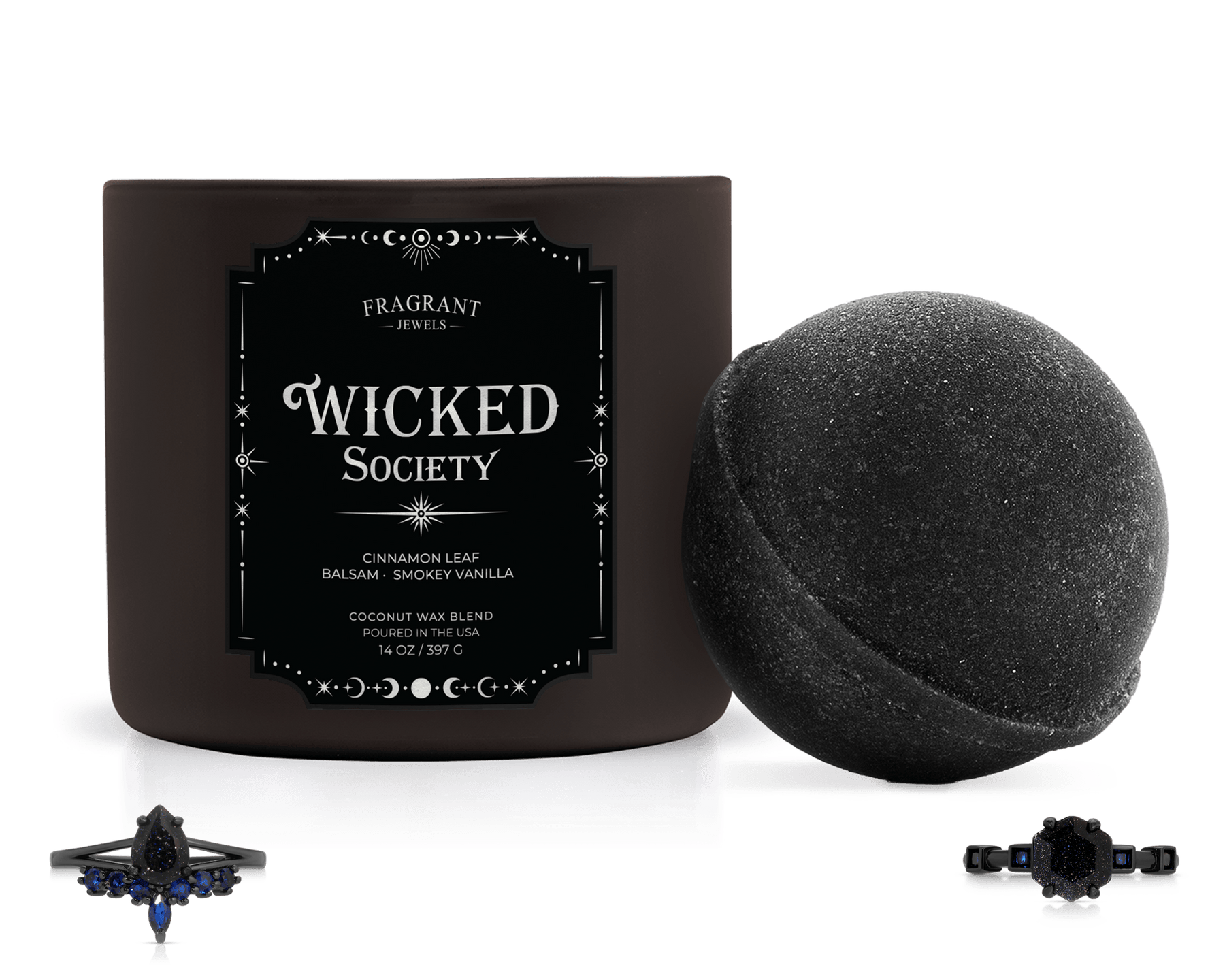 Wicked Society - Candle and Bath Bomb Set - August 2024 Box