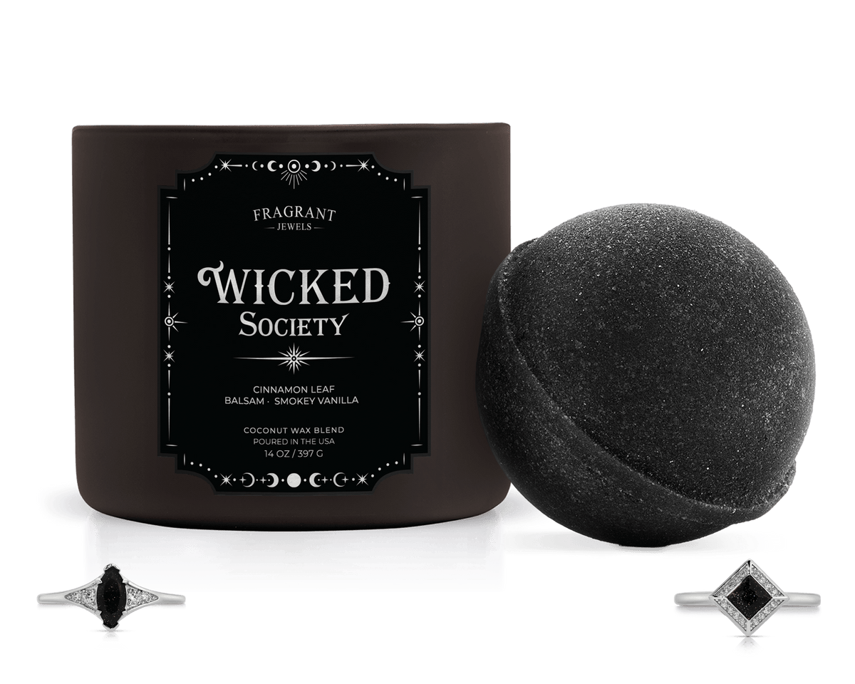 Wicked Society - Candle and Bath Bomb Set