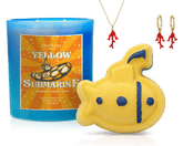 Yellow Submarine - Candle and Bath Bomb Set