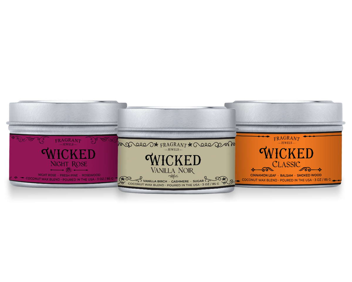 Wicked Surprise 3-Piece Candle Gift Set (without Jewelry)