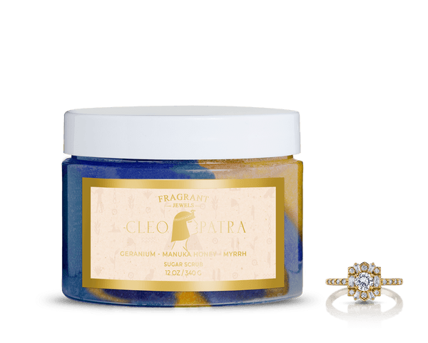 Exfoliating Body Scrubs With Rings | Fragrant Jewels