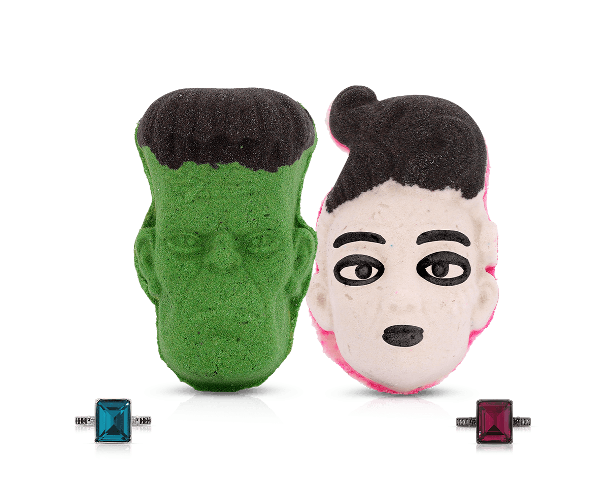 Frankenstein & Bride - Bath Bomb Duo