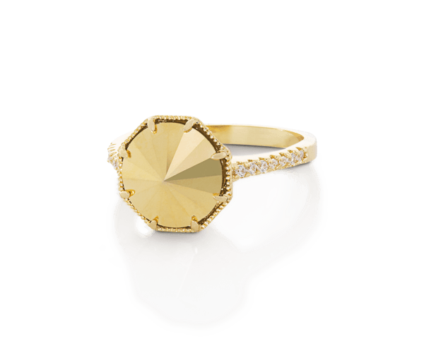 Golden Goddess Ring