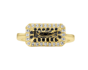 Wicked Gold Studded Ring