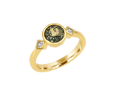 Simply Elegant Liquid Gold Ring