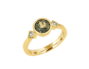 Simply Elegant Liquid Gold Ring