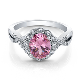 Pink Flower Ring