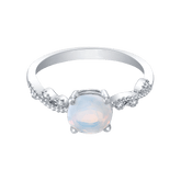 Moonstone Vines Ring