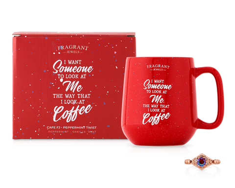 Cafe FJ: Peppermint Twist - Look at Me - Jewel Candle