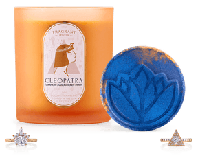 Cleopatra - Candle and Bath Bomb Set