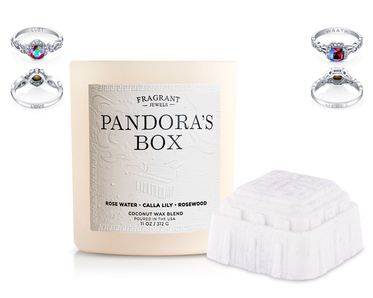 Pandora's Box - Candle and Bath Bomb Set