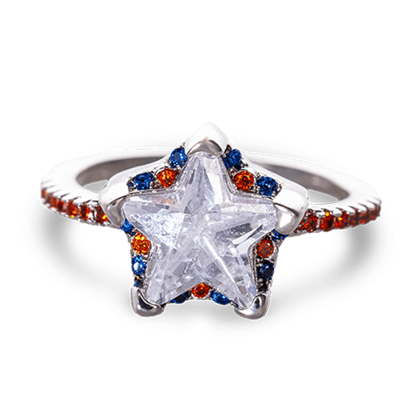 White Star America Ring